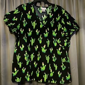 Plus Size Scrub Top